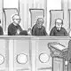 Man standing and addressing the judge and court clerks in a court room, representing the judicial review of CRA (Canada Revenue Agency) discretionary decisions in the Federal Court - KR Law Firm - Tax Law Firm in Toronto